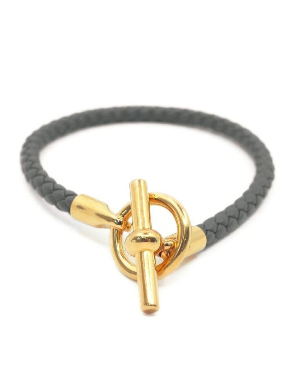 Hermes Glenan Bracelet Gold Gray